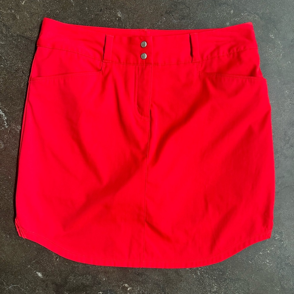 Adidas Red Skirt